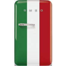 Smeg FAB10HRDIT6 retro jaren 50 koelkast - Italian Flag