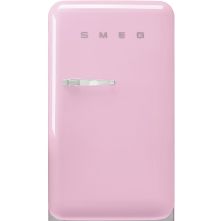 Smeg FAB10HRPK6 retro jaren 50 koelkast - roze - rechtsdraaiend