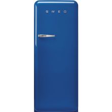Smeg FAB28RBE6 retro jaren 50 koelkast - blauw - rechtsdraaiend