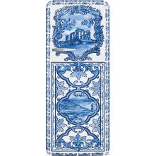 Smeg FAB28RDGME6 retro jaren 50 koelkast - blauw - Blu Mediterraneo