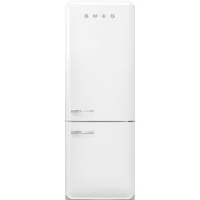 Smeg FAB38RWH6 retro jaren 50 koelkast - wit - rechtsdraaiend