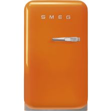 Smeg FAB5LOR6 retro jaren 50 koelkast - oranje - linksdraaiend