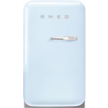 Smeg FAB5LPB6 retro jaren 50 koelkast - pastelblauw - linksdraaiend