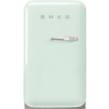 Smeg FAB5LPG6 retro jaren 50 koelkast - watergroen - linskdraaiend