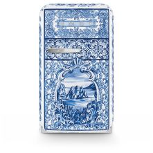 Smeg FAB5RDGME6 retro jaren 50 koelkast - blauw