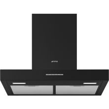 Smeg KBT600MB wand afzuigkap - 60 cm - zwart