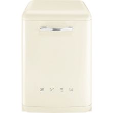 Smeg LVFABCR3 vrijstaande retro jaren 50 vaatwasser - crème