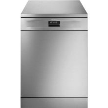 Smeg LVSP345BQX vrijstaande vaatwasser met besteklade