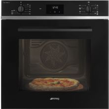 Smeg SF6400S1PZB inbouw oven met pizza functie - zwart