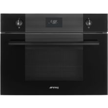 Smeg SO4101M1B3 inbouw oven met magnetron - nis 45 cm.