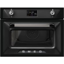 Smeg SO4902M1N inbouw oven met magnetron - zwart