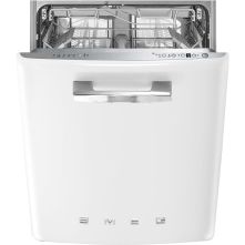Smeg STFABWH3 retro jaren 50 onderbouw vaatwasser - wit