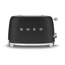 Smeg TSF01BLMEU broodrooster mat zwart
