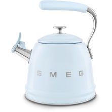 Smeg WKF01PB fluitketel - jaren 50 - pastelblauw