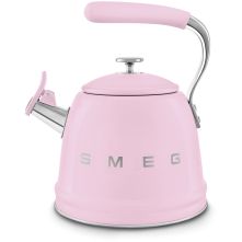 Smeg WKF01PK fluitketel - jaren 50 - roze