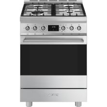 Smeg C6GMXNLK2 gas fornuis roestvrijstaal - 60 cm. breed