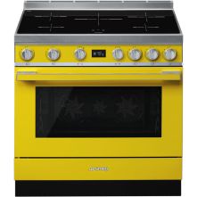 Smeg CPF9IPYW inductie fornuis - geel