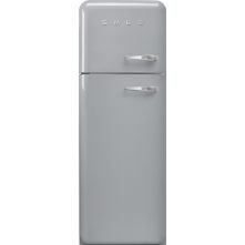 Smeg FAB30LSV5 linksdraaiende retro koelkast - zilver metallic