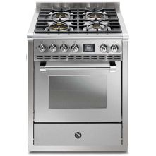 Steel AQ7S-4 Ascot gas fornuis met combi-stoom oven - 70 cm
