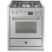 Steel GQ7S-4 fornuis met combi-stoomoven - 70 cm breed