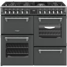 Stoves Richmond 100 DF gas fornuis - antraciet - 100 cm. breed