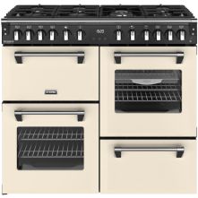 Stoves Richmond 100 DF DX gas fornuis - creme - 100 cm. breed