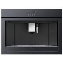 V-Zug CoffeeCenter V6000 45 inbouw koffiemachine - zwart spiegelglas