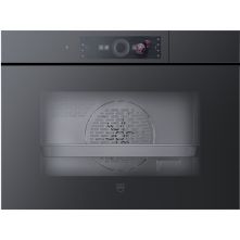 V-Zug CombiSteamer V6000 45 AutoDoor Zwart Glas inbouw combi-stoomoven
