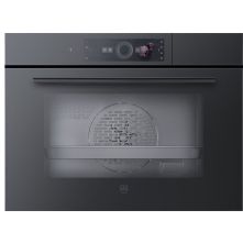 V-Zug CombiSteamer V6000 45F Zwart Glas inbouw combi-stoomoven