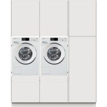 Wasmachinekast FLUSH wasmachine / droger kast - wit