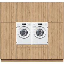 Wasmachinekast FULL HOUSE wasmachine / droger kast - Natural Ash