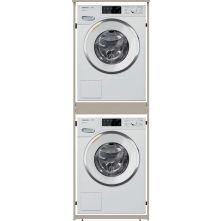 Wasmachinekast ONE PAIR wasmachine / droger zuil kast - beige grijs