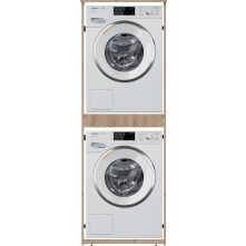 Wasmachinekast ONE PAIR wasmachine / droger zuil kast - Natural Ash