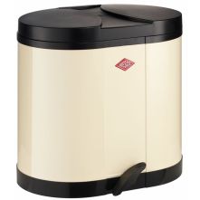 Wesco Eco Verzamelaar 170, Amandel 8011534 afvalbak dubbel - 