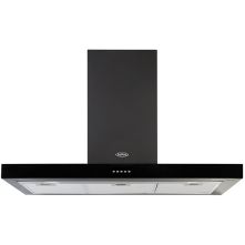 Belling BEL COOKCENTRE 110 FLAT Black wand afzuigkap