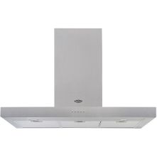Belling BEL COOKCENTRE 90 FLAT rvs wand afzuigkap