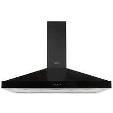 Belling BEL Farmhouse 90 Chim Black wand afzuigkap