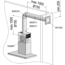 Berbel 1090057 luchtafvoer aansluitset