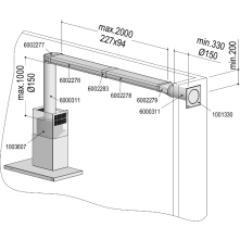 Berbel 1090059 luchtafvoer aansluitset