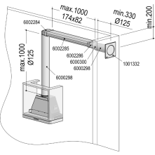 Berbel 1090076 luchtafvoer aansluitset