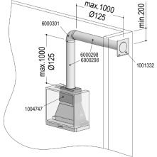 Berbel 1090078 luchtafvoer aansluitset