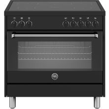 Bertazzoni MPL95I1ENNP inductie fornuis - zwart