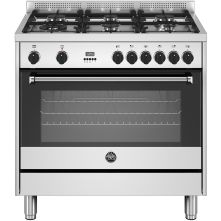 Bertazzoni MPL96L1EXV gasfornuis - roestvrijstaal