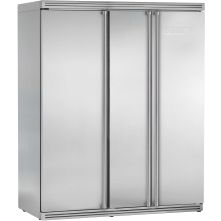 Boretti CANTABBINVS rvs side-by-side koelkast