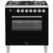 Boretti VP83ZW zwart fornuis