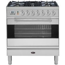 Boretti VPS83IX rvs fornuis
