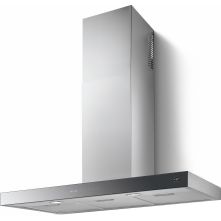 Boretti BCHSB60IX afzuigkap rvs met zwart glazen front