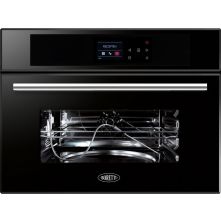 Boretti BPSN45ZWGL combi-stoomoven - zwart