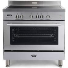 Boretti MFBI901IX inductie fornuis rvs - Milano