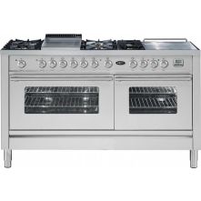 Boretti VFP150SIX fornuis roestvrijstaal